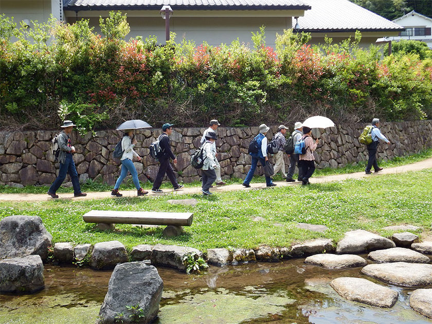 秋の万葉植物野外講座