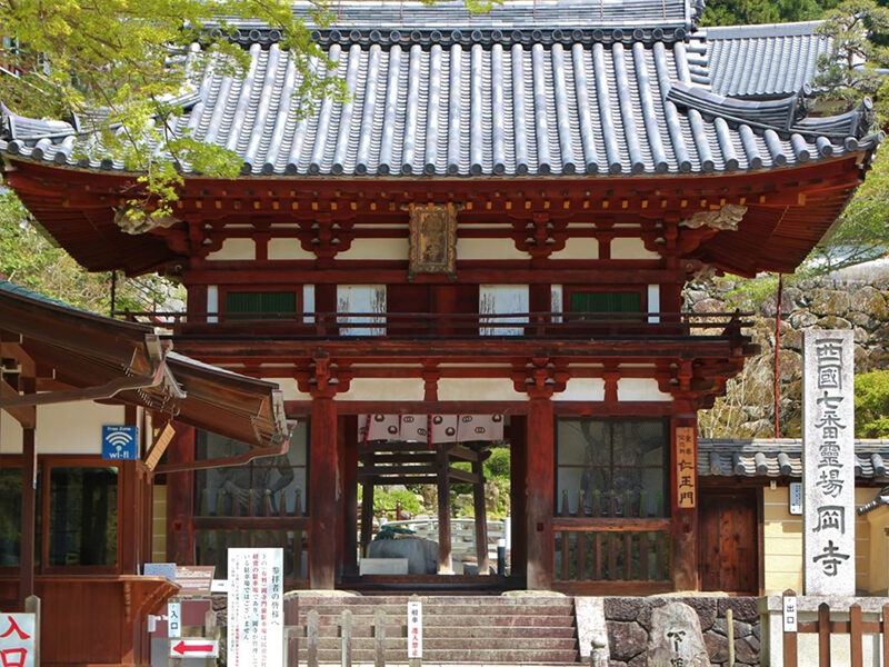 岡寺忌 三重宝塔 初層壁画屏絵特別公開